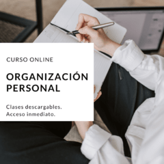 PACK II - Curso Organización Personal + Seminario Diseño eficaz de Objetivos + Workshop Diseña tu Año (descargable) en internet