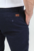 Pantalón chino Slim de gabardina Azul - comprar online