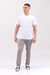Pantalón chino Slim de gabardina gris ceniza - Bravo Jeans