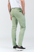 Pantalón chino slim de gabardina Cemento (Solo Talle 40) - comprar online