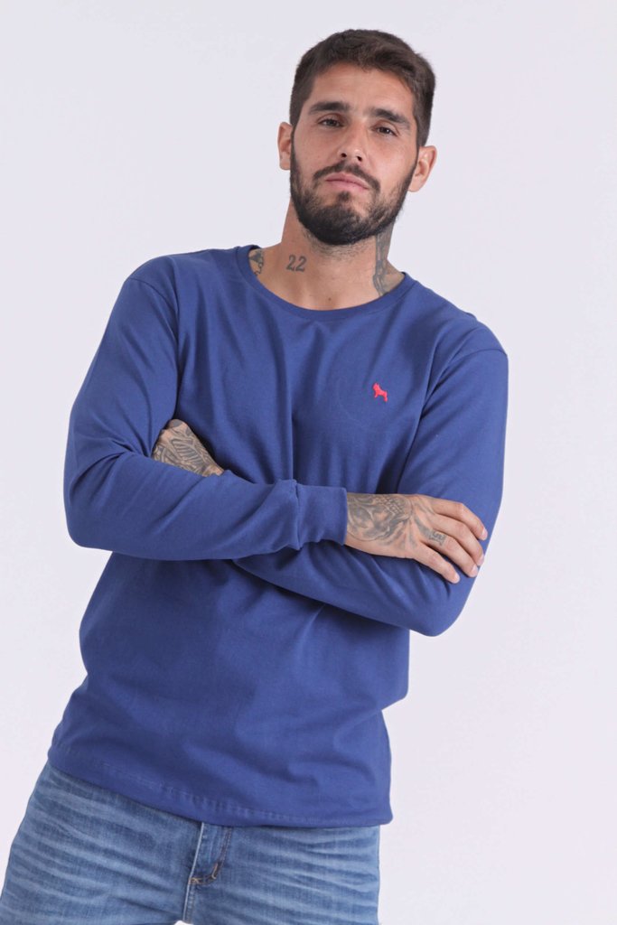 Remeras manga larga hombre hotsell