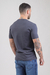 Remera con lycra Slim Fit Gris grafito - Bravo Jeans