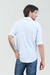Camisa manga larga Lino Yucca celeste - Bravo Jeans