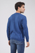 Sweater cuello redondo azul (solo talle S) en internet