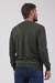Sweater cuello redondo verde militar en internet