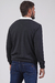Sweater cuello V negro (Solo talle S y XL) - Bravo Jeans