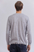 Sweater cuello V Gris Melange - tienda online