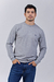 Sweater con lycra gris Melange