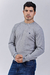 Sweater con lycra gris Melange - tienda online
