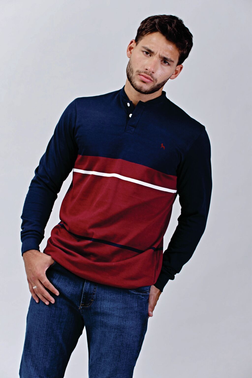 Buzo rayado sale