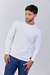 Remera M/L Confort con elastano Blanca - tienda online