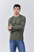 Remera M/L Confort con elastano Verde Militar - tienda online