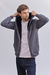 Campera de Frisa con corderito Gris Grafito - tienda online