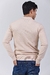 Sweater Medio Cierre Beige en internet