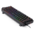 Teclado USB Redragon K530 Draconic Black RGB Mecánico - 61 teclas - Doble Click