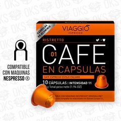 Cafe Viaggio Ristretto X 10u - comprar online