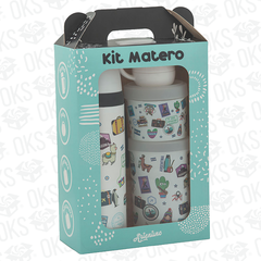 Set termo / mate / tarro - arg blanco - comprar online