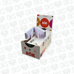 Filtro carton tip Rok white Distribuidora mayorista accesorios fumador