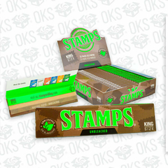 Papel stamps KS unbleached x 25 unidades