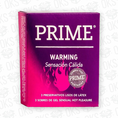 Preservativo Prime Warming x 3u