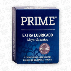 Preservativo Prime Extra Lubricados x 3u