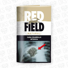 Tabaco suelto para armar Red Field Nº1 Natural x 30 grs. - Distribuidora OKS