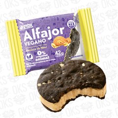 Alfajor vegano animal kind pasta de mani 42g x18