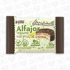 Alfajor vegano animal kind limón bañado 42g x18