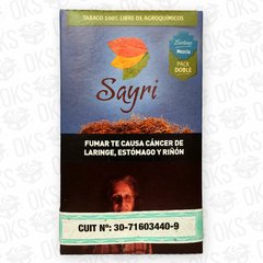 Tabaco Sayri Mezcla oscuro x 30gr- Mayorista de Tabaco - Distribuidora OKS