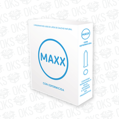 Preservativo Maxx Espermicida X3u Blanco