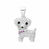 DJ834 DIJE PERRITO PLATA 925