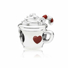 DJO675 DIJE CHARM COFFEE WITH PLATA 925