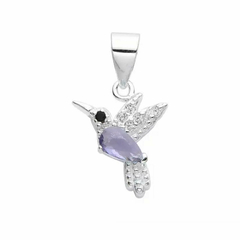 DJ856 DIJE COLIBRI PLATA 925 - Espíritu Joyas Minorista - Plata 925