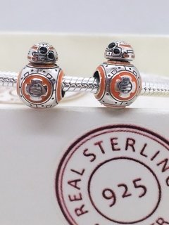 DJO510 DIJE CHARM BB-8 PLATA 925 - comprar online