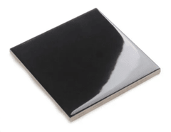 Cerámica 10x10 Color Negro Brillante ¡Por M2! - comprar online