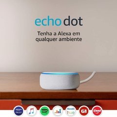 Imagem do Echo Dot 3ª Geração (Alexa) Assistente Pessoal Inteligente