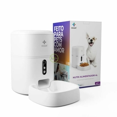 Alimentador Comedouro Automático Wi-fi com Camera 2K – 4L – Ekaza - T221C