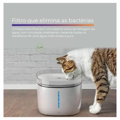 Bebedouro Inteligente 1.9 Litros Wi-Fi Fresco Mini Plus Para Cães e Gatos FSW030 Ekaza Tuya - comprar online