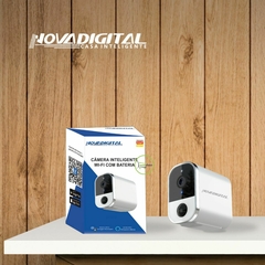Câmera Inteligente WiFi com Bateria CS-BTW Novadigital Tuya - Will Store 