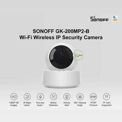 Camera Sonoff Wifi 340º Full Hd 1080p Gk-200mp2-b - Will Store 
