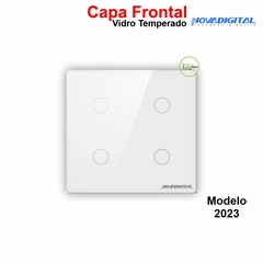 Capa Espelho Frontal Interruptor 4x4 de 4 Botões Novadigital Modelo 2023 na internet