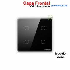 Capa Espelho Frontal Interruptor 4x4 de 4 Botões Novadigital Modelo 2023 - Will Store 