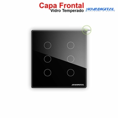 Capa Espelho Frontal Interruptor 4x4 de 6 Botões Novadigital Modelo 2023 na internet