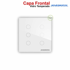 Capa Espelho Frontal Interruptor 4x4 de 6 Botões Novadigital Modelo 2023 - Will Store 