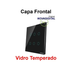 Capa Espelho Frontal Interruptor 4x4 de 6 Botões Novadigital Modelo 2021 - Will Store 