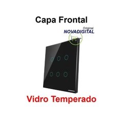 Capa Espelho Frontal Interruptor 4x4 de 6 Botões Novadigital Modelo 2022 - Will Store 