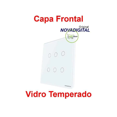 Capa Espelho Frontal Interruptor 4x4 de 6 Botões Novadigital Modelo 2021 na internet
