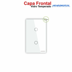Capa Espelho Frontal Interruptor Touch Wi-Fi Nova Digital de 1, 2, 3 e 4 Botões - ORIGINAL - Will Store 