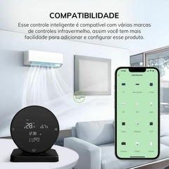 Controle Remoto IR Com Sensor De Temperatura Unidade Novadigital Tuya na internet
