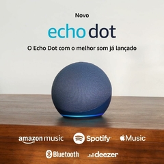 Echo Dot 5ª Geração Smart Speaker Amazon Alexa - loja online